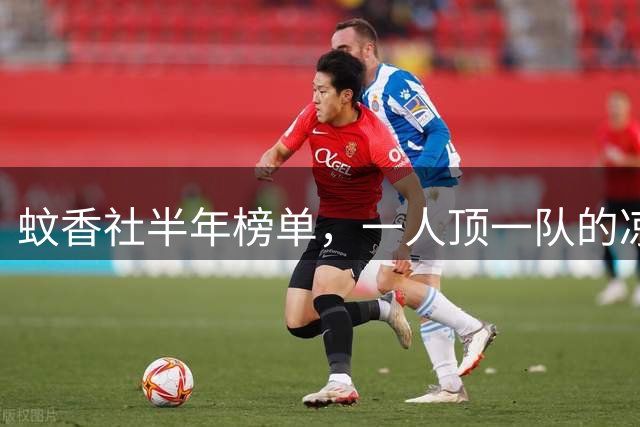 蚊香社半年榜单，一人顶一队的凉森